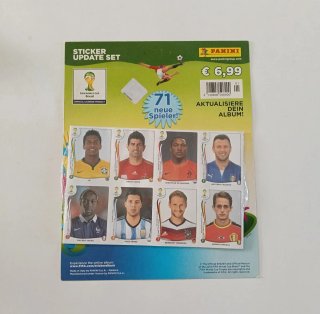 Panini Brasil 2014 Sticker Update Set