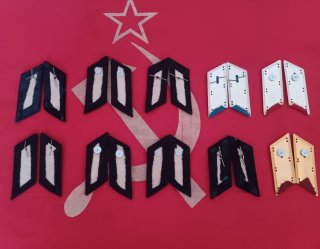 Insignias militares URSS cuello (20 unidades)