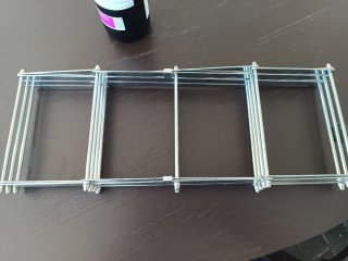 Botellero extensible metal cromado
