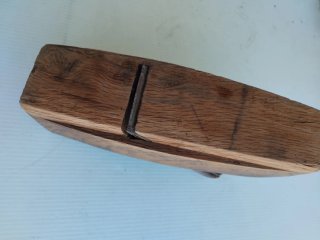 Cepillo carpintero antiguo madera