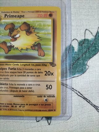 Carta Pokémon Primeape 43/64