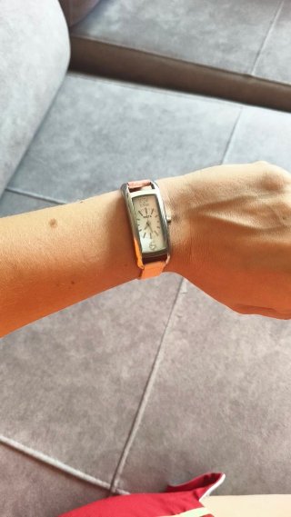 Reloj WATX Mujer Correa Rosa y Plata