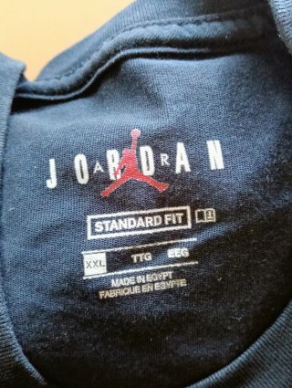 Camiseta Jordan Negra Logo Jumpman