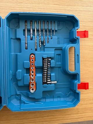 Taladro Atornillador MC Tec + 2 Baterías