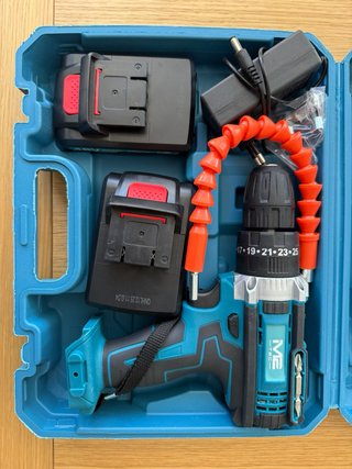 Taladro Atornillador MC Tec + 2 Baterías