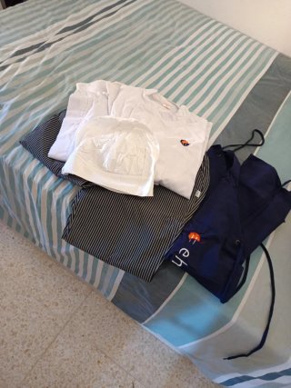 Ropa cocina escola oficial d'hosteleria