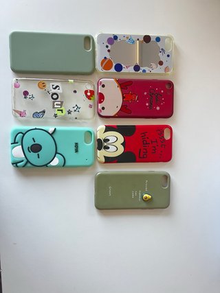 Confezione da 7 custodie per iPhone SE