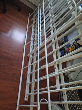 2 Divanes Forja Blanca 90x180 cm