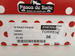 Zapatos Flamenco Niña Talla 36