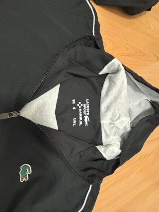 Chubasquero Lacoste Negro