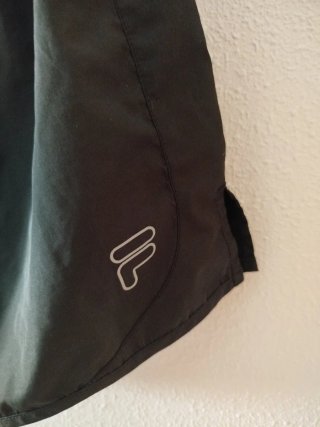 Pantalón corto running Fila negro
