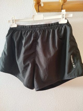 Pantalón corto running Fila negro