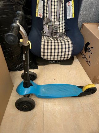 Patinete 3 Ruedas Azul