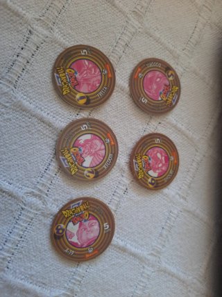 Tazos Dragon Ball Z (4 unidades)