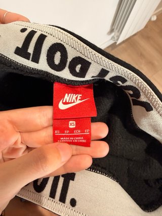 Pantalón chándal Nike Negro