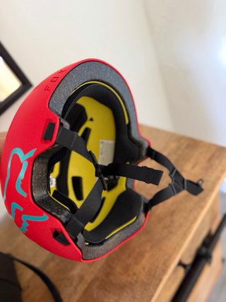 Casco  Bici Niño Fox Flight T 48-52 cm Rojo