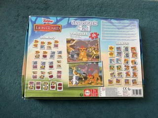 Puzzle SuperPack 4 en 1 El Rey León Educa