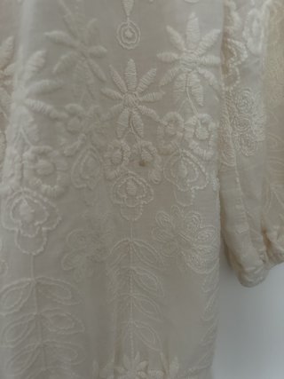 Blusa Algodón Cruda Talla 38