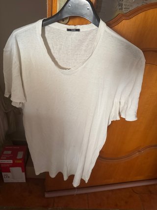 2 maglie grigie + t-shirt bianca uomo M