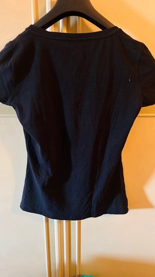 T-shirt Liu Jo nera con strass