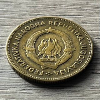 50 Lire Jugoslavia 1955