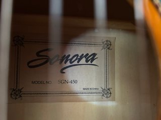 Guitarra Clásica Sonora SGN-450