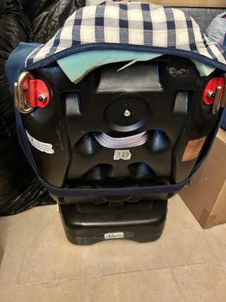 Silla de coche Chicco a cuadros