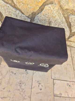 Cubo de tela para reciclaje