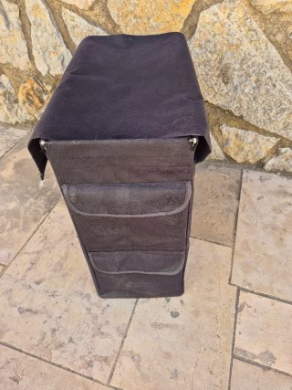 Cubo de tela para reciclaje