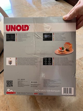 Panificadora UNOLD Backmeister Kompakt 68125