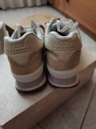 New Balance Sneakers Beige/Rosa