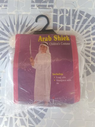 Disfraz Arab Shiek niño Talla 4-6