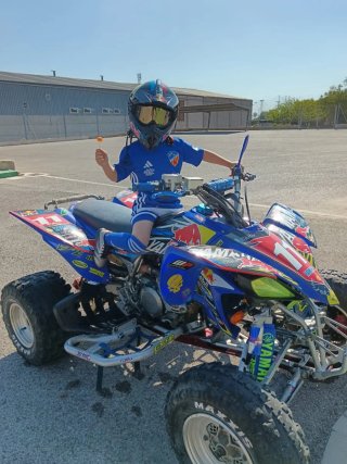 Yamaha Raptor YFZ450 Motocross