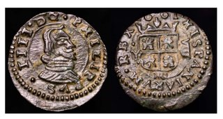 8 Maravedis Felipe IV 1661 Madrid Y