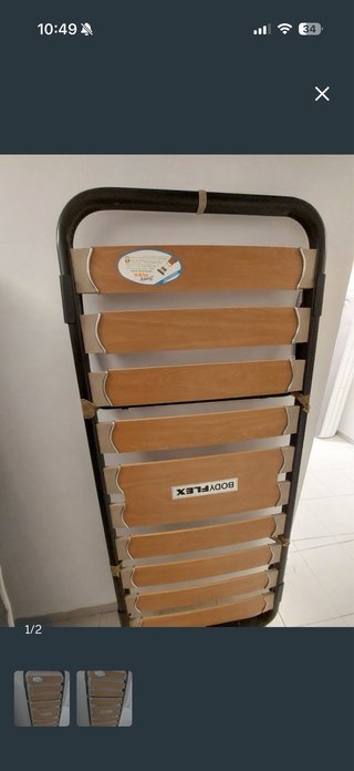 Somier Bodyflex Plegable 90x180