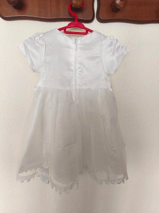 Vestido NIÑA Bautizo. TALLA 5.