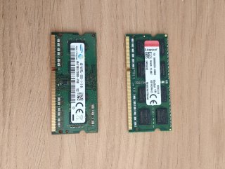 2 Memorias RAM SODIMM DDR3L 12GB (8GB+4GB)