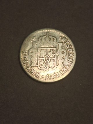 Moneda 1 Real 1776 Carlos III Potosí
