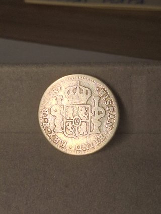 Moneda 1 Real 1776 Carlos III Potosí