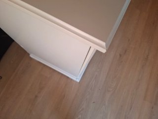 Urgente vender. Mueble de comedor blanco