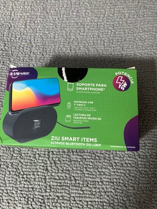 Altavoz Bluetooth Negro