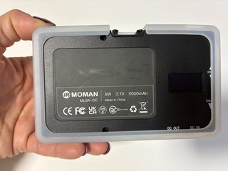 Moman ML8-DC Luz LED Bicolor