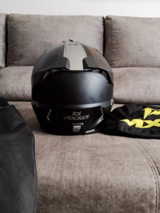 Chaqueta Moto Acerbis Negra verano y casco