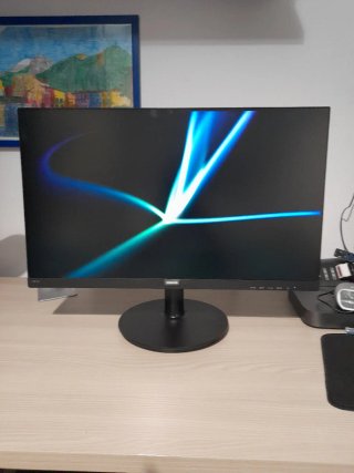 Monitor Philips Nero/Argento