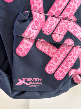 Mochila escolar Tenth azul marino y rosa