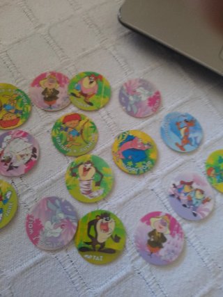 Tazos de dibujos animados