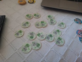 Tazos de dibujos animados