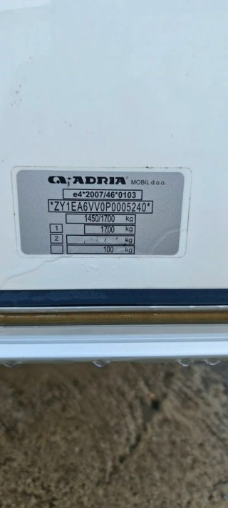 Caravana Adria Adora 563tk