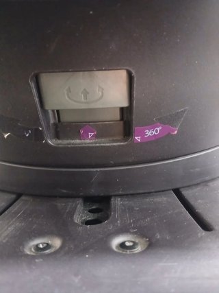 Silla de coche Nuna Rebl giratoria
