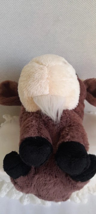 Capretta Peluche Big Headz Amici Fattoria